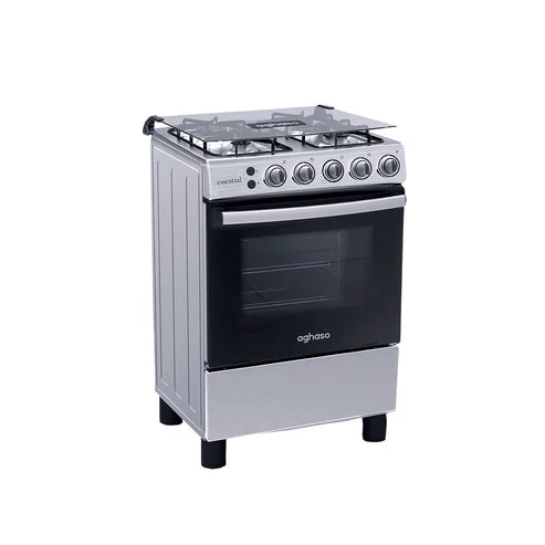COCINA A GAS 4 HORNILLAS ESSENCIAL COC-AGH09 AGHASO
