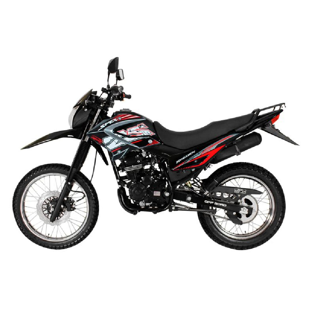 MOTOCICLETA TODO TERRENO NEGRO PT SPEX150 ZONGSHEN