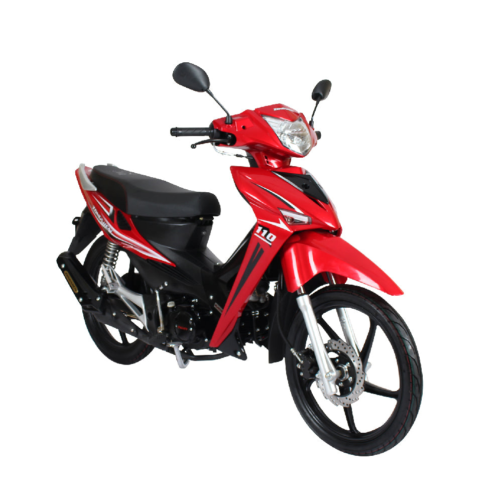 MOTOCICLETA CUB PT C/TABLERO DIGITAL ROJO ZS110S ZONGSHEN