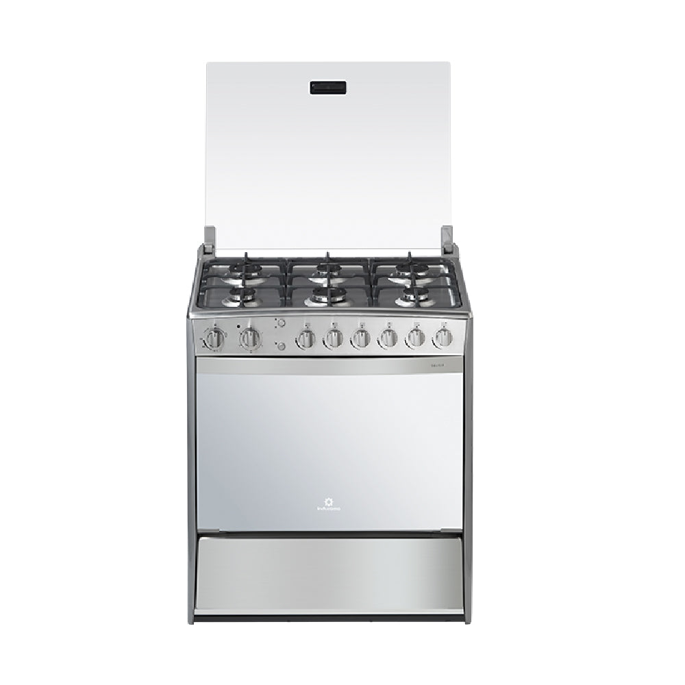 COCINA A GAS QUARZO CROMA GALICIA INDURAMA