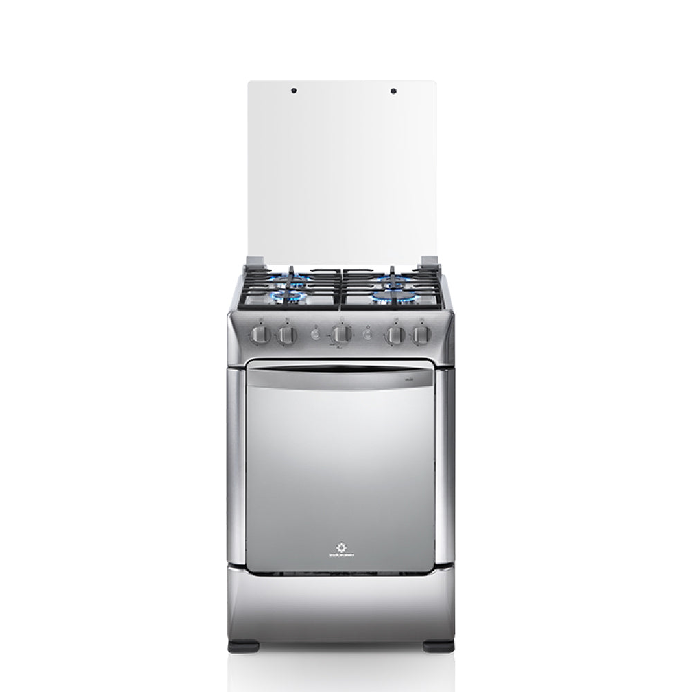 COCINA A GAS QUARZO CROMA MILAN INDURAMA