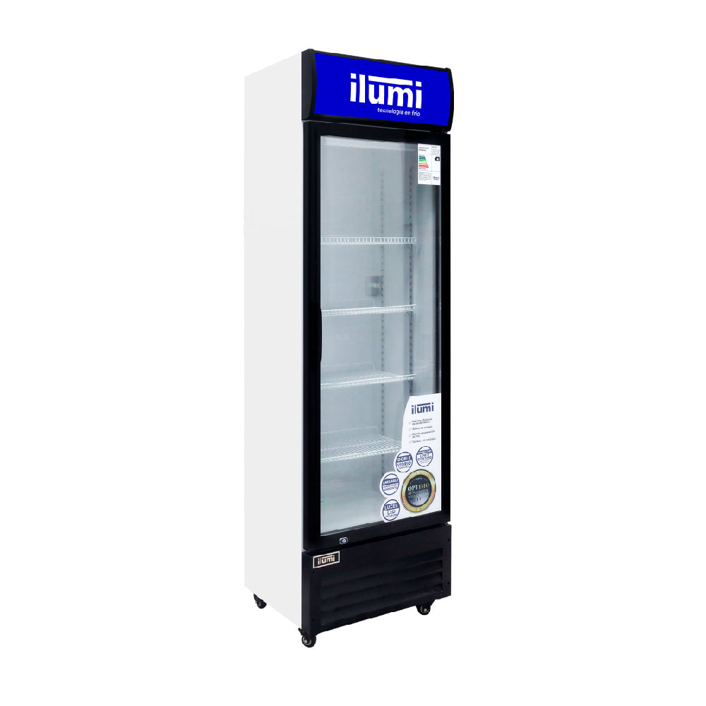 BC COOLER PTA DE VIDRIO VERTICAL 320 LT BC-3200 ILUMI