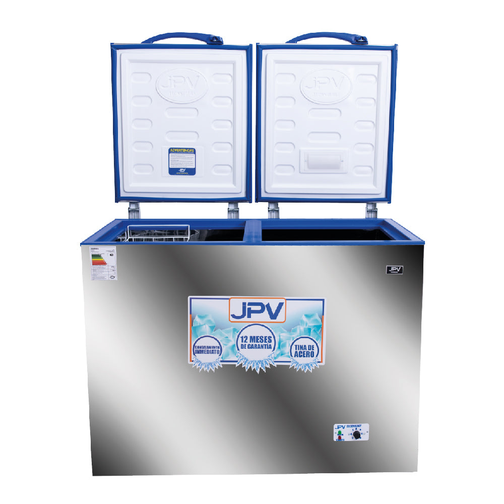 CONGELADORA CON TAPA TODO ACERO 440 LT FARUS440 JPV