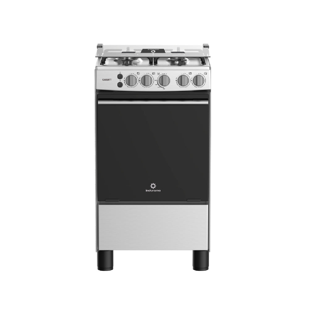 COCINA A GAS 4 QUEMADORES CROMA CASSATT INDURAMA