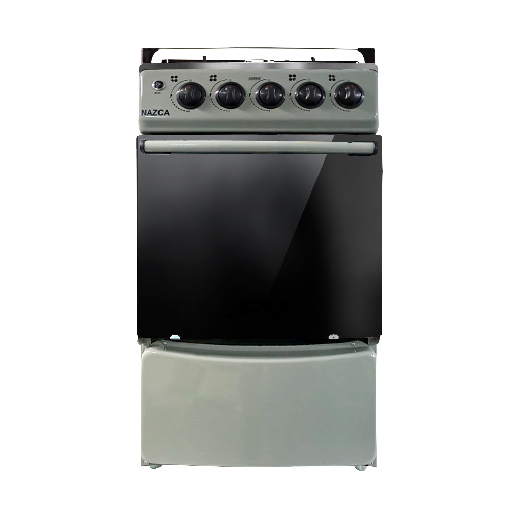 COCINA TAB/ACERO T/VIDRIO PTA/ESPEJO C/ENC. ELECTRICO NAZCA JPV