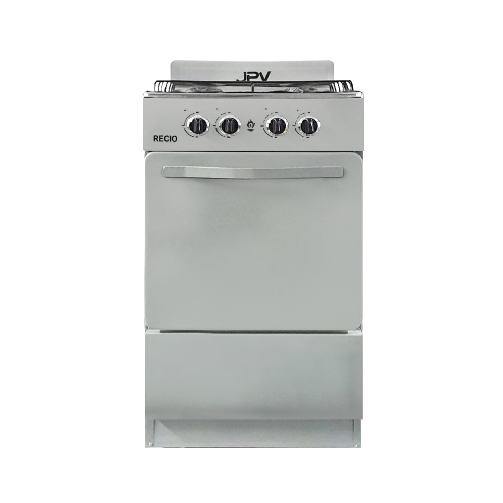 COCINA TAB/ACERO C/RESPALDAR PINTADO RECIO JPV