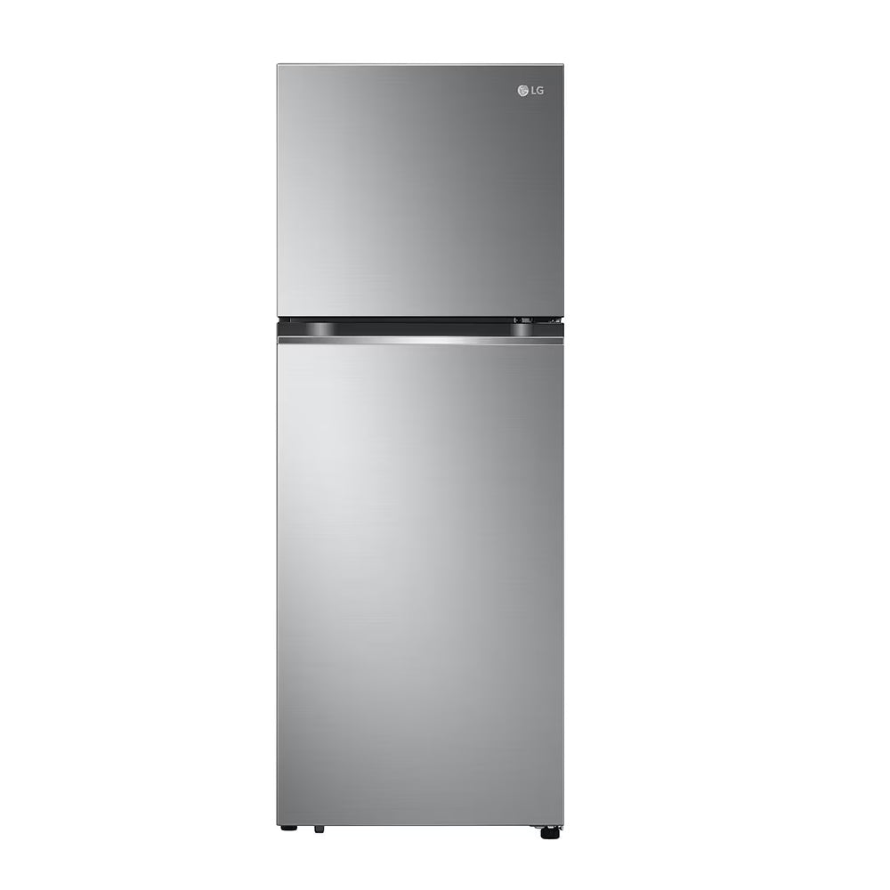 REFRIGERADORA TOP FREEZER PLATEADO 315 LT GT31BPP LG