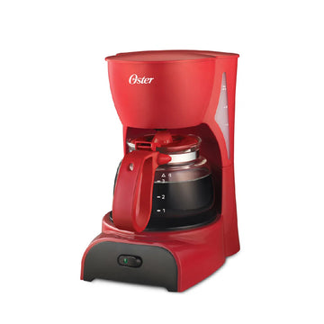 CAFETERA ROJO 4 TAZAS BVSTDCDR5R 053 OSTER