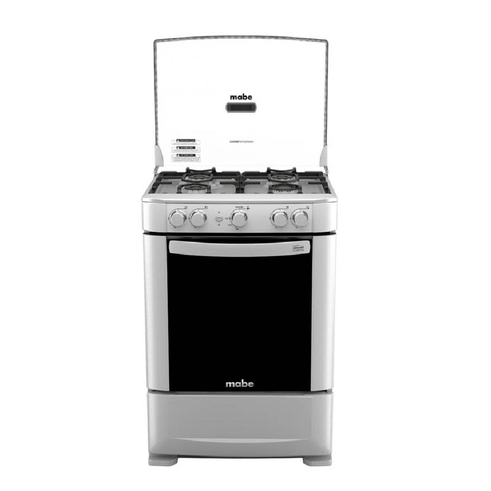 COCINA A GAS 4 HORNILLAS 60 CM CMP6035FX0 MABE