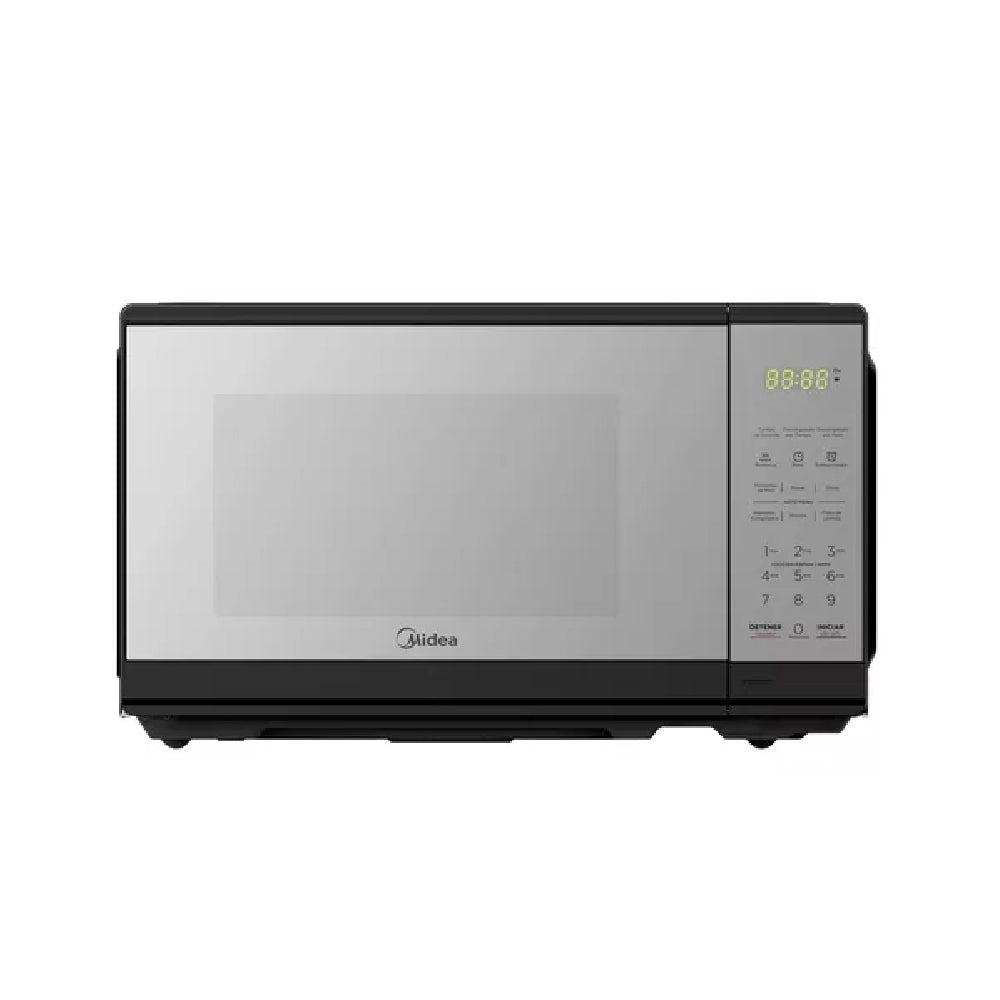 HORNO MICROONDAS NEGRO PUERTA ESPEJADA 20 LT MMDF07S2MB-PE MIDEA