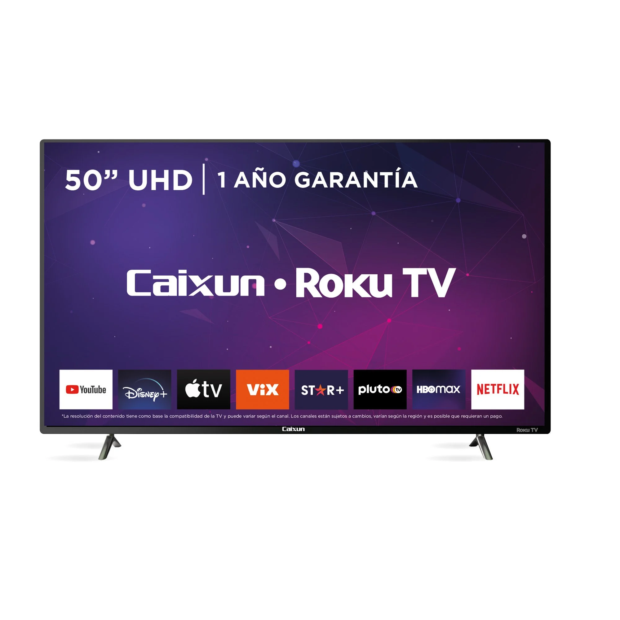 TELEVISOR SMART TV CAIXUN 4K ULTRA HD 50" C50V1UR